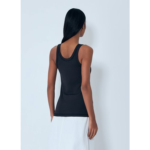 Rib Tank Top_012blk
