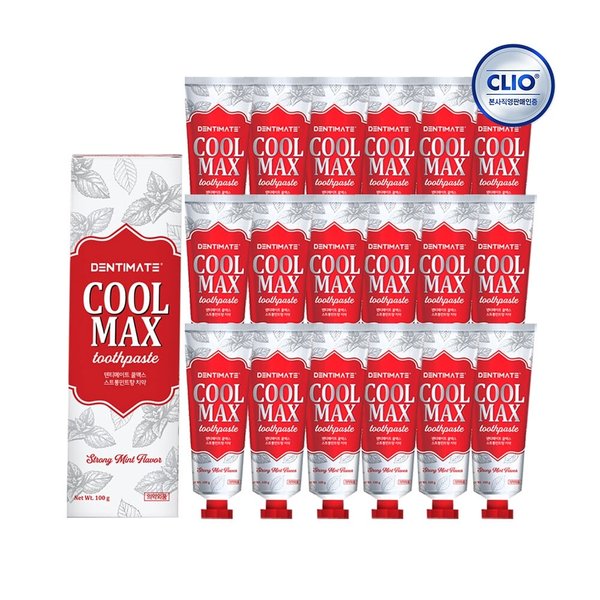 쿨 맥스 스트롱민트 치약 100g 6입 x3개(총 18개)