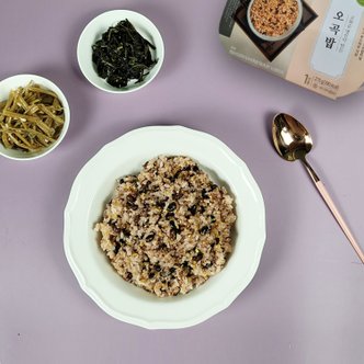 하늘농가 정월대보름 국산 찰밥 고화순 명인이 만든 오곡밥 4팩