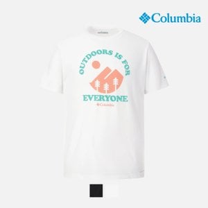 컬럼비아 [남성]선 트렉 숏슬리 그래픽 반팔 티셔츠 AE0806