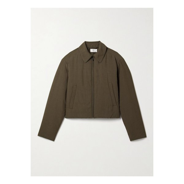 네리스 패딩 우븐 재킷 밀리터리 그린 46376663162871921