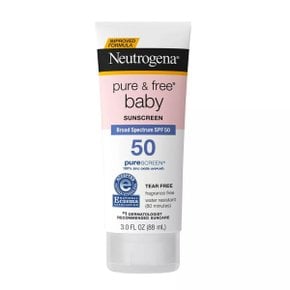 Neutrogena Pure  Free 베이비 선크림 88ml SPF 50