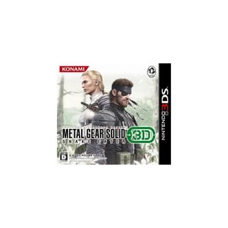  3DS -Metal Gear Solid Snake Eater 3D- Nintendo 3DS, Japan을 절약 할 수 있습니다. 5959 fs