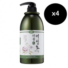 더블모 어성초 샴푸1000ml 4개