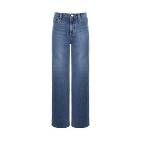바지 TQT YP1D6015_MBL 여성 아웃심 진주 트임 와이드_MEDIUM BLUE