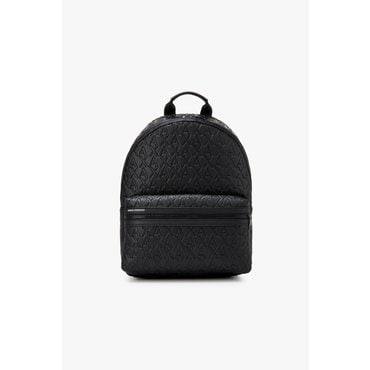 ARMANI EXCHANGE 남성 디보싱 로고 패턴 백팩( A415170003) 블랙
