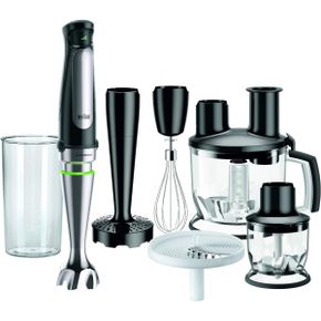 영국 브라운 핸드블랜더 Braun MQ 7087X 1.2 L Immersion blender 1000 W 블랙 스테인리스 스틸