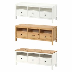 이케아 HEMNES 헴네스 TV장식장 148x47x57cm/거실장/서랍장/티비다이/수납장/선반