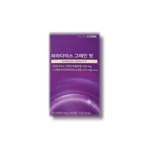 파라다이스 그레인 핏 600mg x 60정 1박스