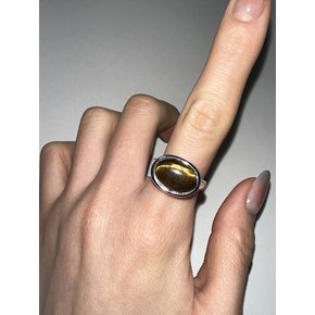 [925silver] Tigers eye ring