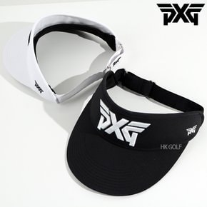 PXG 썬캡 경량 라이트웨이트 투어 바이저 골프 블랙 화이트 H-22PXG000003