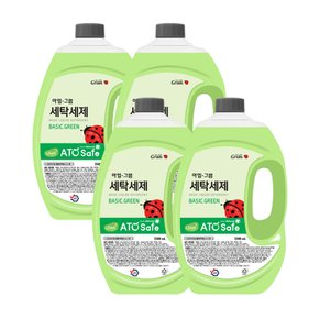 아임그램 베이직 그린 액체 세탁세제 2.5L 4개