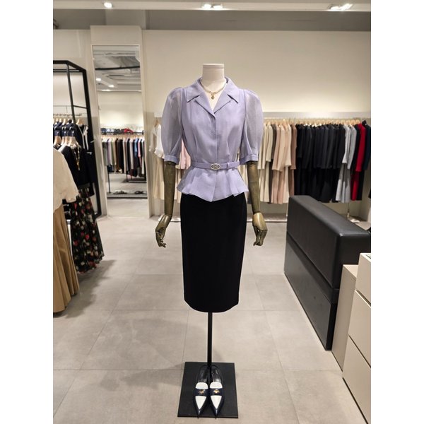 [파주점] 슬림핏 백 슬릿 펜슬 스커트 JS5B0SK312