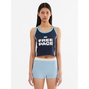 Cool Span Sporty Halter Neck_Navy
