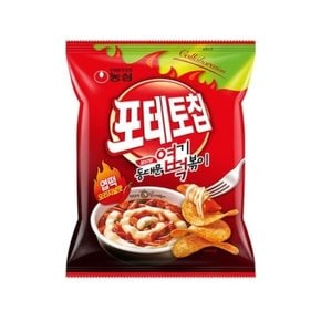 농심 스낵 포테토칩 엽떡오리지널맛 50g x16입(박스)