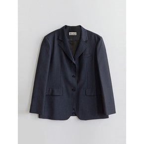 Pair Boxed Blazer (Stripe)