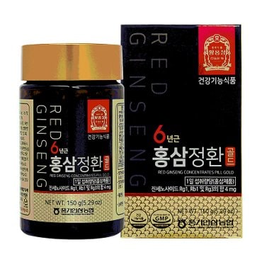 황풍정 [풍기인삼농협] 황풍정 6년근 홍삼정환 골드 150g 진세노사이드 3.6mg/g 쓴맛없이 깔끔하게/쇼핑백 포함