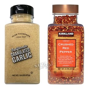 마늘가루 크러쉬드 레드페퍼 KIRKLAND CALIFORNIA GARLIC PEPPER