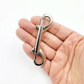 볼트스냅후크 중형 8cm 스킨스쿠버용 양방향