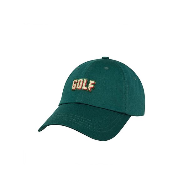 GOLF NEEDLEPOINT HAT - GREEN