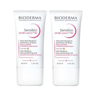  Bioderma 바이오더마 센시비오 모이스쳐 BB크림 40ml spf30 2개 Sensibio Moisturiser