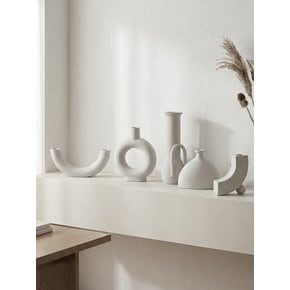 그레이 샌드 세라믹 오브제 5type