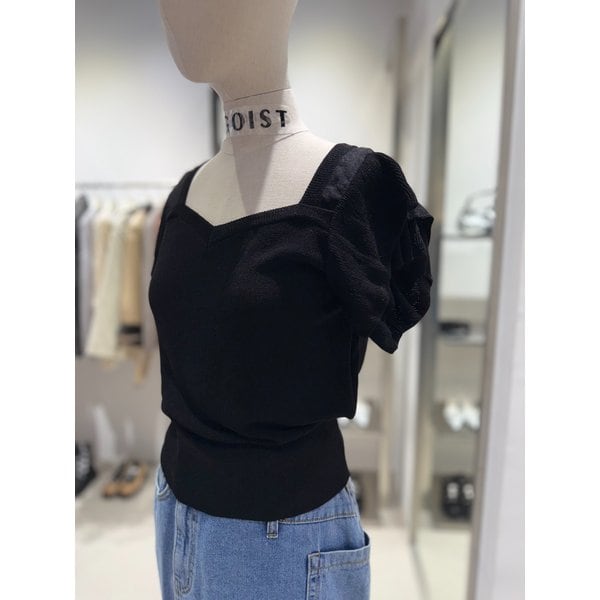 [여주점] 소매 2단 프릴 반팔 풀오버 ES2JK400