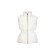 GCUT [지컷23F/W]레터링 패치 구스다운 패딩 베스트(7253417101)
