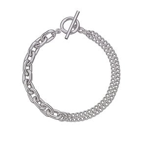 SILVER 아델 화이트 팔찌 S-SILB019W