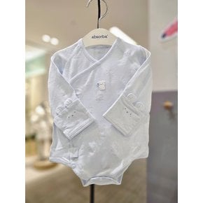 [압소바 25년 뱀띠임신출산선물] 톤톤 모달 배냇슈트(A2A10109)블루