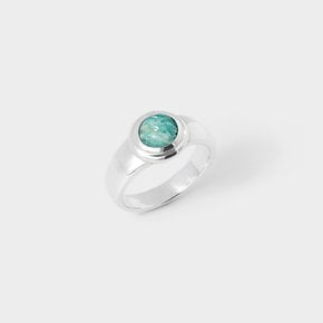 amazonite bold ring