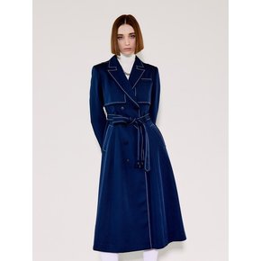 The tailored trench coat [Navy]