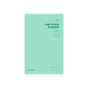  모노그램 monogram 텐미닛 플래너 just 10 min planner 1달 Green 2.8 MG-3 [유진스토어]