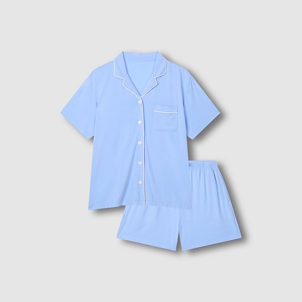 여 JAJU AIR 냉감 3부 파자마 세트 J216201081051