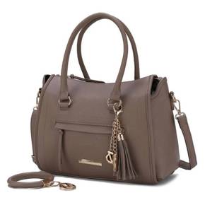 4680112 MKF Collection by Mia k. Valeria Satchel Handbag with Keyring