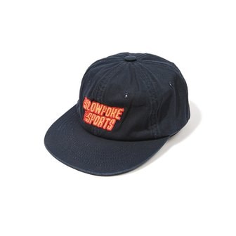 슬로우포크 Flame Logo 6-Panel Cap -Navy-