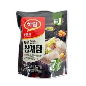 하림 부여 알밤 삼계탕 800g X 1봉 하림삼계탕 보양식