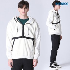 K-SWISS] 기모 후드 스트링 아노락