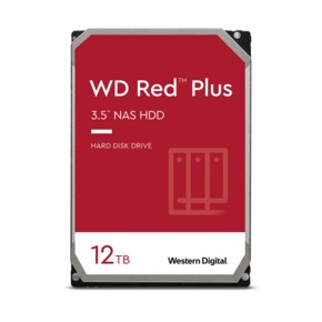 Western Digital WD Red Plus 12TB 나스용하드 WD120EFBX  3.5 HDD 256MB 7200RPM