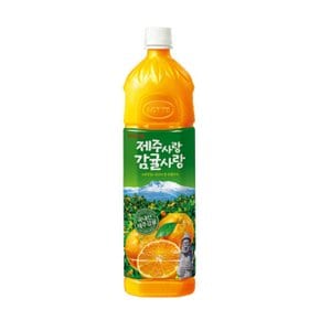 롯데 제주사랑 감귤사랑 1.5L 1페트