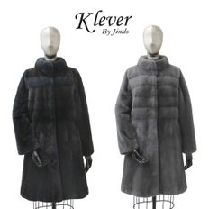 진도 Klever FULL SKIN 휘메일 유색 밍크코트 (K3W2EC03_)