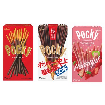  글리코 포키(pocky) 스틱 쵸콜렛 3종 택1