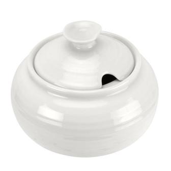  [해외직구] 포트메리온 소피 콘란 아이스 화이트 커버드 슈가 볼 310ml Portmeirion Sophie Conran ? Ice White Covered Sugar Bowl 310ml