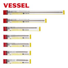 베셀 VESSEL BSG36+2x150H 십자 양용비트 개별포장 양두 파워비트 도금비트날