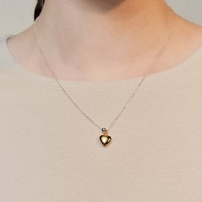 [오마이걸 아린,레드벨벳 조이 착용]combi heart ball necklace