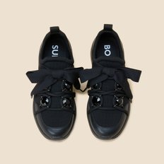 Ribbon jewelry sneakers(black) DG4DA24513BLK