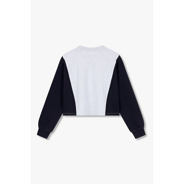 배색 디테일 그래픽 맨투맨 9106122108056