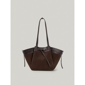 [단독]ANTHOS BAG-SUEDE (BROWN)