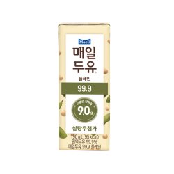 매일두유 99.9 식물성 단백질 팩음료 190ml x 10개