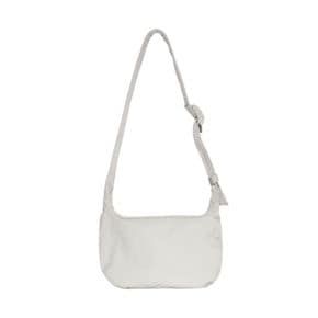 코스 나일론 크로스바디 새들백 라이트 그레이 스톤 COS Nylon Crossbody Saddle Bag Light Grey